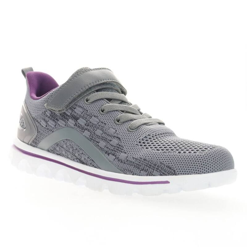 プロペット レディース シューズ スニーカー PropetravelActiv Axial FX Womensneakers Gray Purple グレー