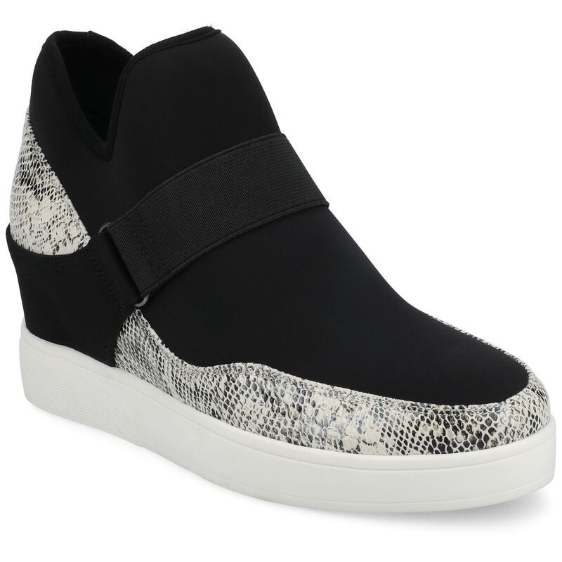 ジャーニー レディース シューズ スニーカー Journee Damari Womens Comfort Wedge Sneakersnake