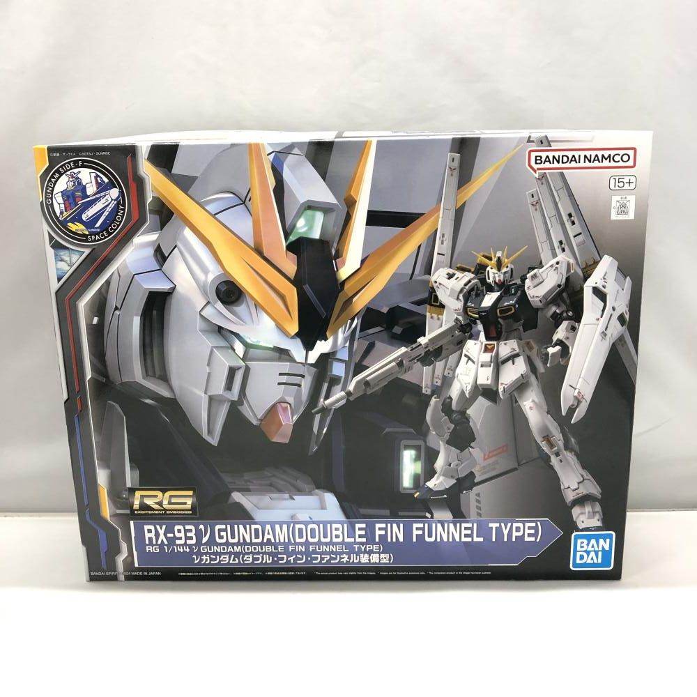 【中古】ｶﾞﾝﾀﾞﾑ）バンダイ 1/144 RG RX-93 νガンダム ダブル・フィン・ファンネル装備型 逆襲のシャア[15][240015289802]