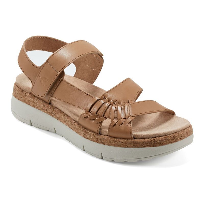 イージースピリット レディース シューズ サンダル プラットフォーム Easy Spirit Ilena Womens Platform Sandals Cameleather キャメル