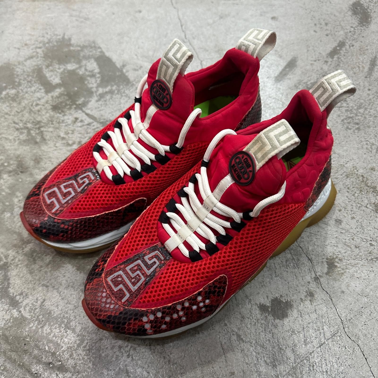 VERSACE chain reaction チェーンリアクション スニーカー