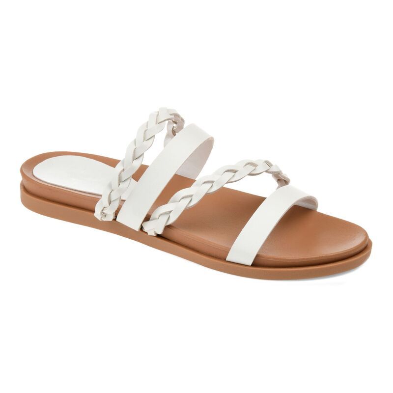 ジュルネ コレクション レディース シューズ サンダル Journee Collection Colette Womensandals White ホワイト