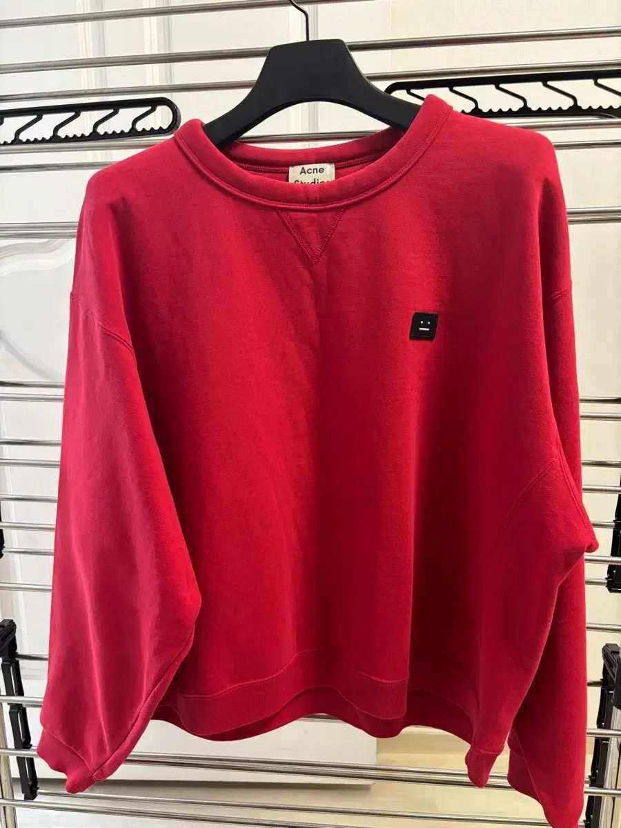 Acne Studios アクネストゥディオズ レッド ピン スウェット xl