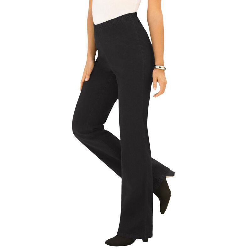 ロアマンズ レディース ボトムス デニムパンツ ブーツカット プラスサイズ トール ブーツ Roamans Womens Plusize Tall Bootcut Comfort Stretch Je