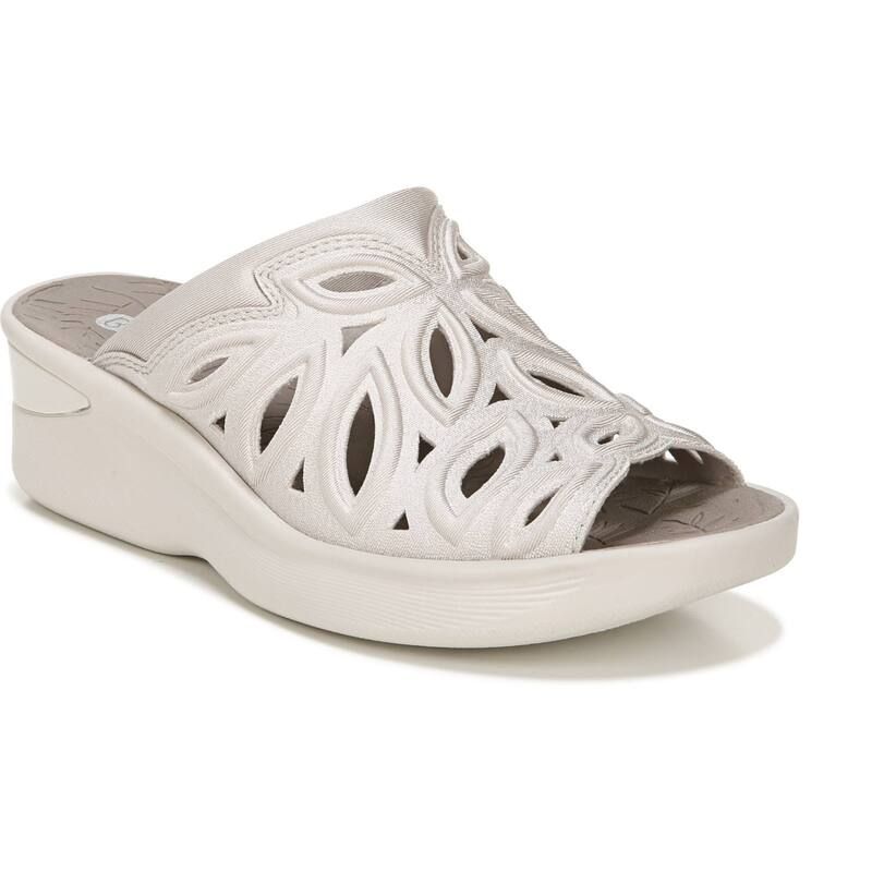 ライフストライド レディース シューズ サンダル LifeStride Susie Wedge Slide Sandalsand Shimmer サンド