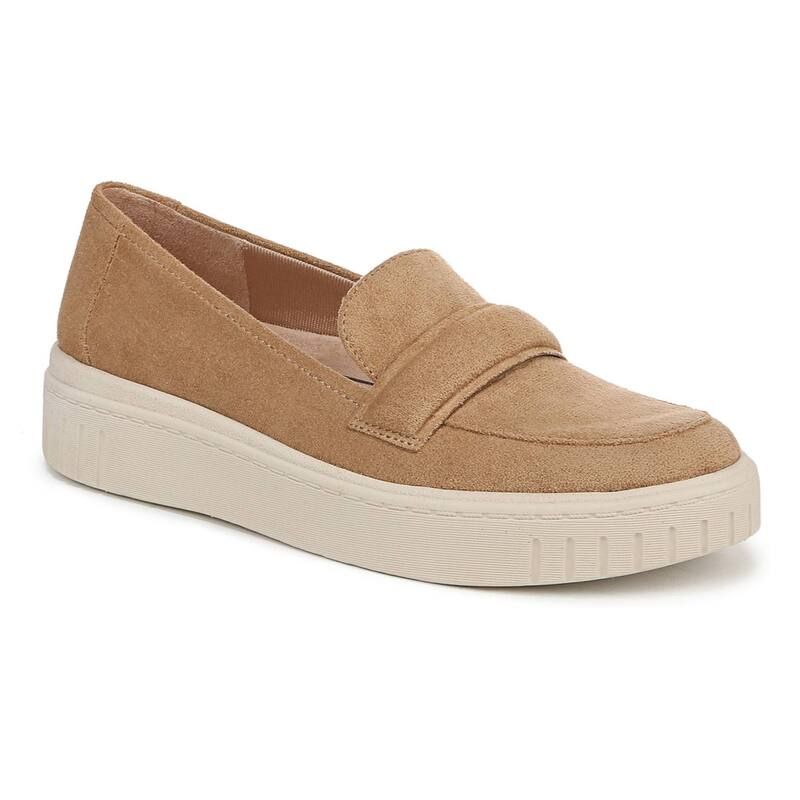 ライフストライド レディース シューズ サンダル ローファー LifeStride Geneva Womens Wedge Loafers Gold ゴールド