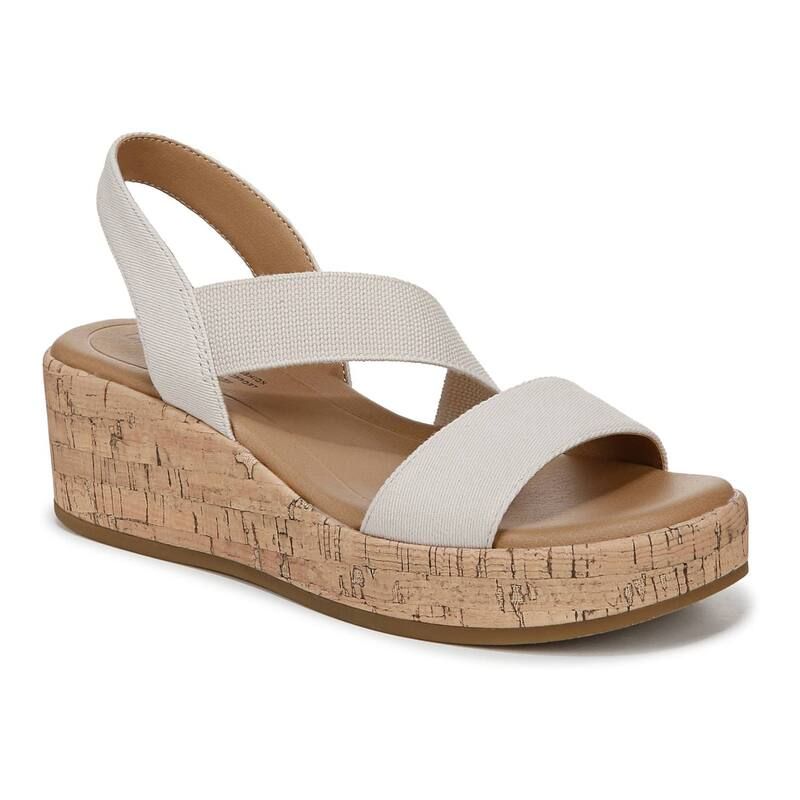ライフストライド レディース シューズ サンダル LifeStride Odette Womenstrappy Wedge Sandals Bone