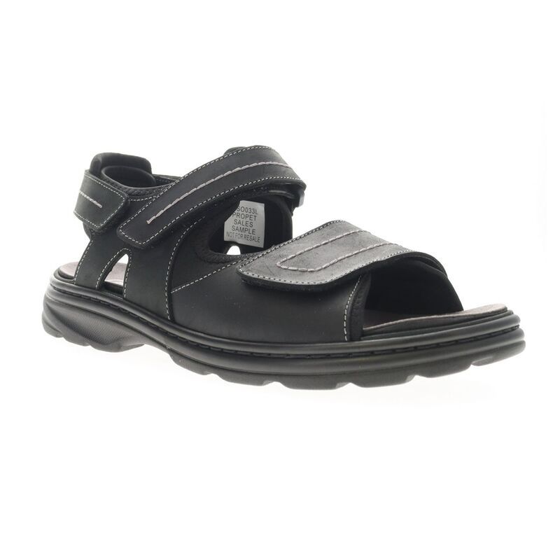 プロペット メンズ シューズ サンダル Propet Hudson Mensport Sandals Black ブラック
