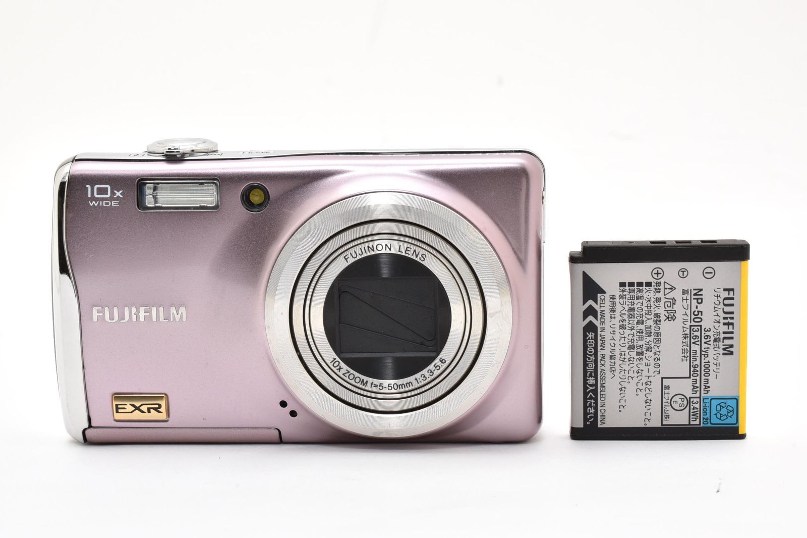 ★美品★富士フイルム FUJIFILM FinePix F80 EXR ピンク★ W0611＃5160