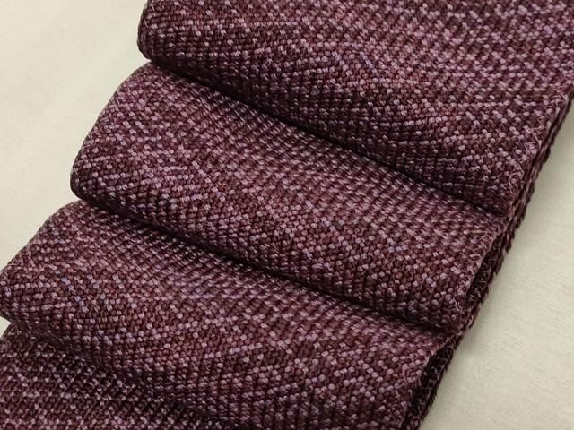 平和屋着物●男性　角帯　菱繋文　正絹　逸品　CABG9255dy 19,500円