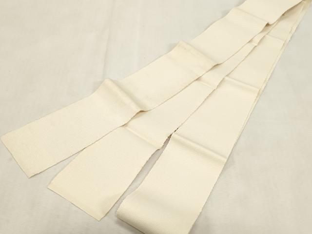 平和屋着物●男性　角帯　鳥の子色　一重帯　未使用　CABG9265dy