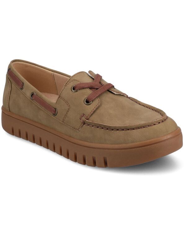 ジュルネ コレクション レディース シューズ スリッポン・ローファー Journee Collection Womens Marion Boat Shoe Loafers Tan タン