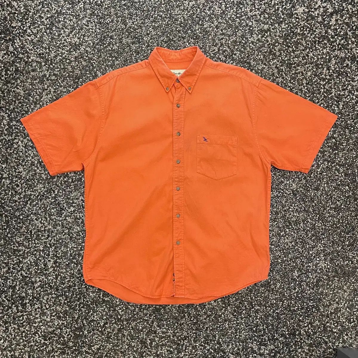 90s EDDIE BAUER(エディー・バウアー) ボタンダウン ウォーク シャツ (XL)
