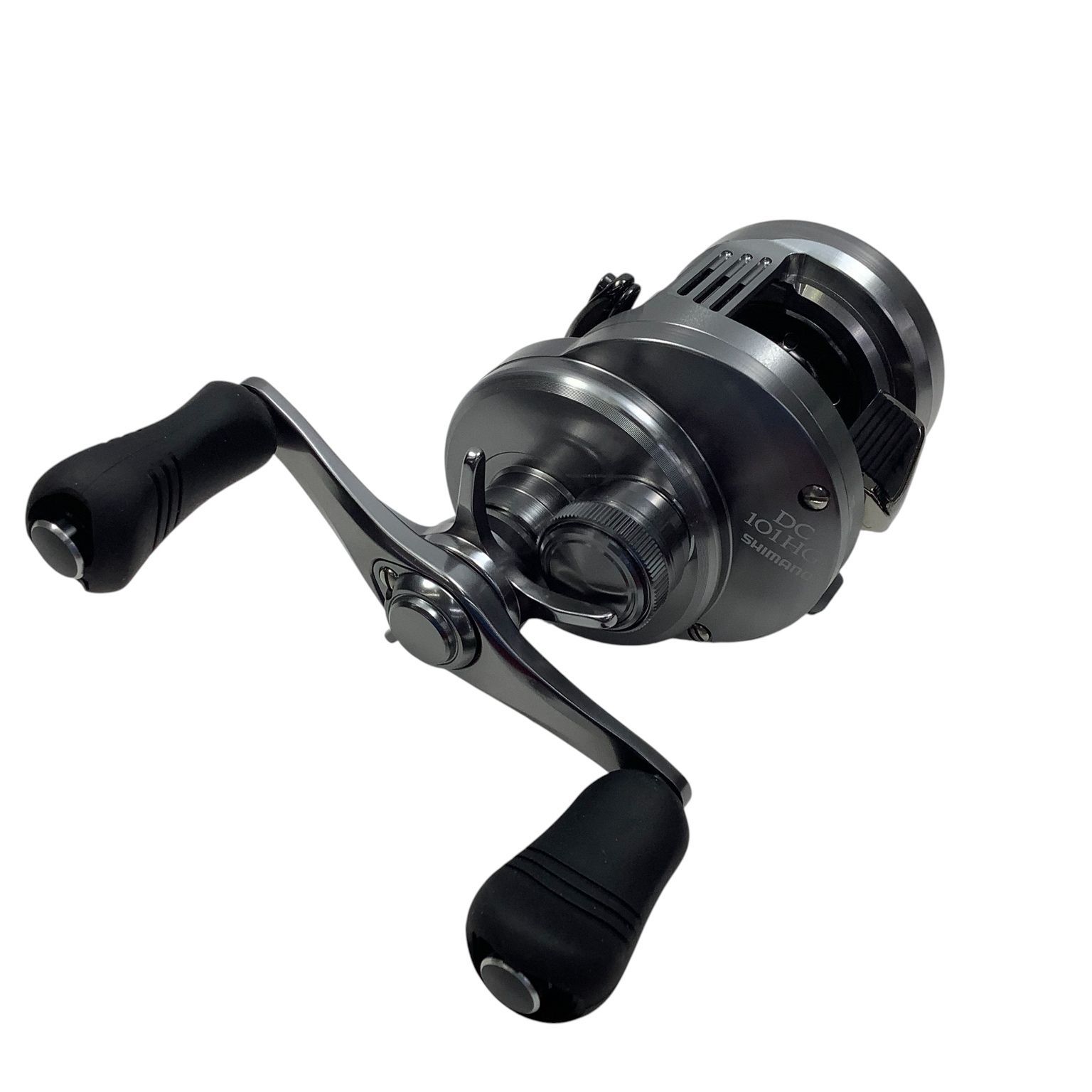 シマノ カルカッタ 101XT ベイトリール 左巻き 1)【中古】 ☆美品☆ シマノ カルカッタコンクエストDC 101HG ベイト