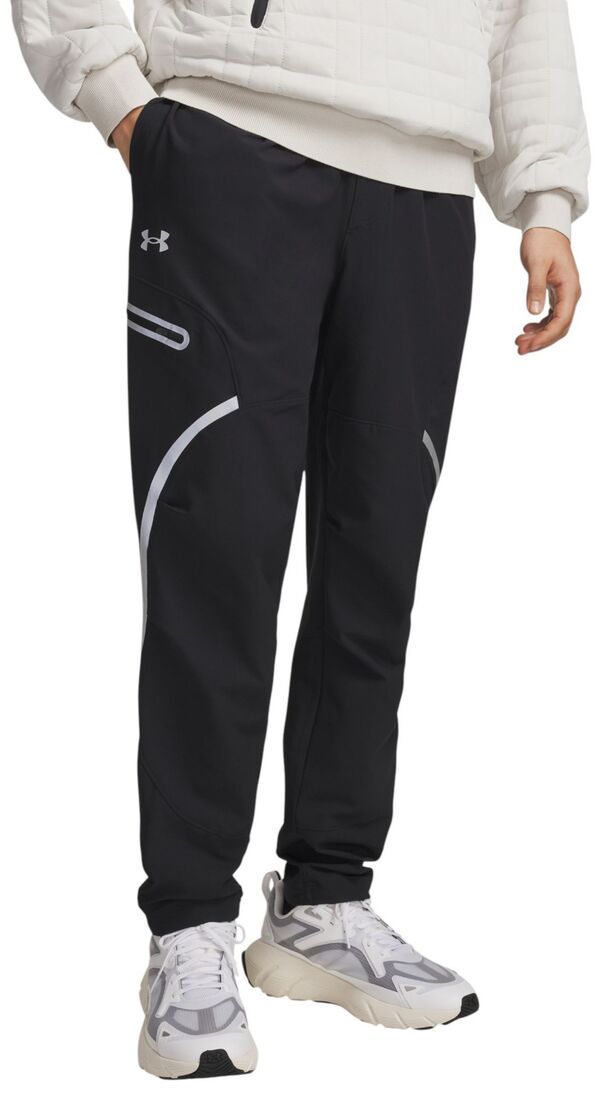 アンダーアーマー メンズ ボトムス カジュアルパンツ カーゴパンツ Under Armour Mens Unstoppable Cargo Pants BlackMetallic Silver ブラッ