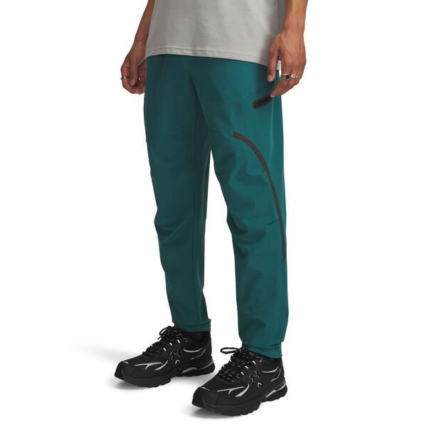アンダーアーマー メンズ ボトムス カジュアルパンツ カーゴパンツ Under Armour Mens Unstoppable Cargo Pants Rack GreenBlack ブラック