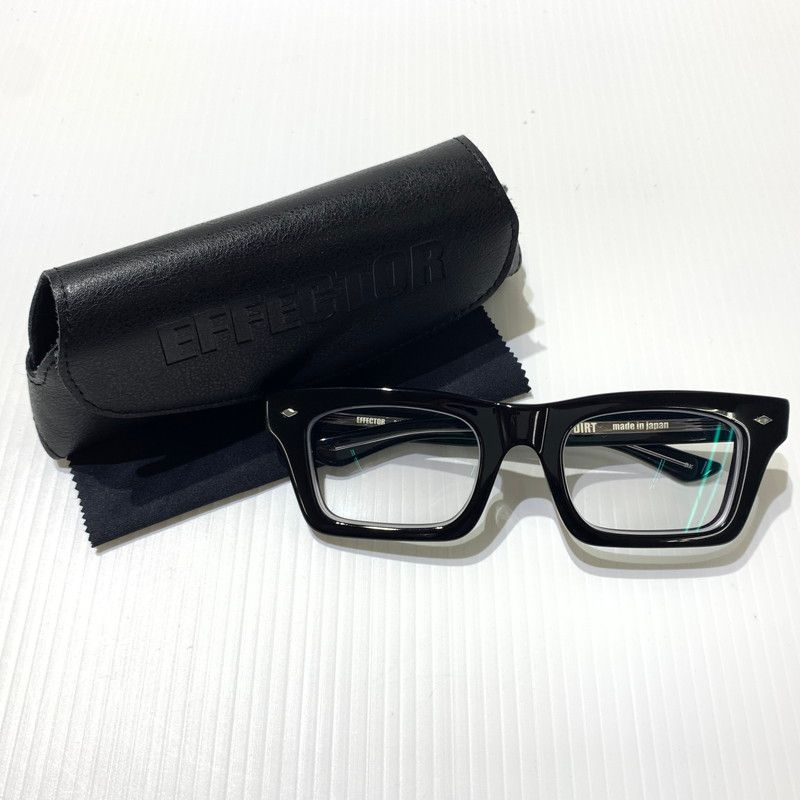 【中古品】 EFFECTOR エフェクター × DIET BUTCHER ダイエット ブッチャー 別注 コラボ SLIM SKIN DIRT スリムスキン ダート アイウェア 眼鏡 サングラス ※度入り 【203-260613-ko-07-tei】