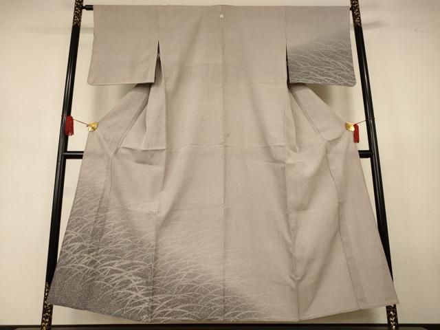 平和屋着物＊夏物　訪問着　絽　芝文　暈し染め　正絹　逸品　AABJ8066jd