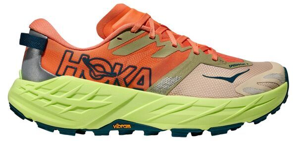 ホカオネオネ レディース シューズ スニーカー HOKA Womenspeedgoat 7 Trail Running Shoes PersimmonNeon Yuzu
