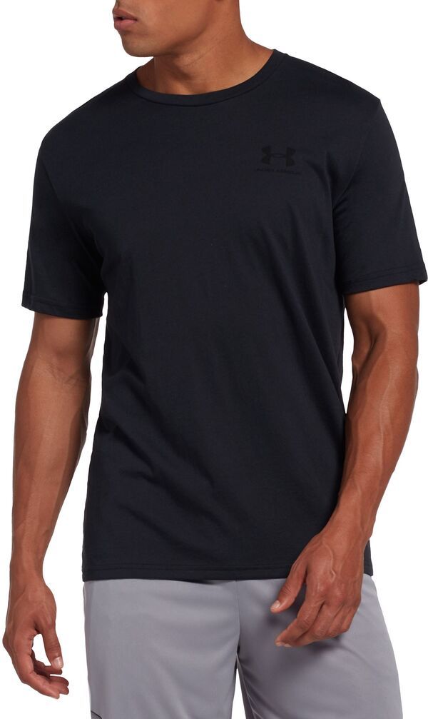 アンダーアーマー メンズ トップス シャツ スポーツスタイル グラフィック Under Armour Mensportstyleft Chest Graphic TShirt BlackGraphit