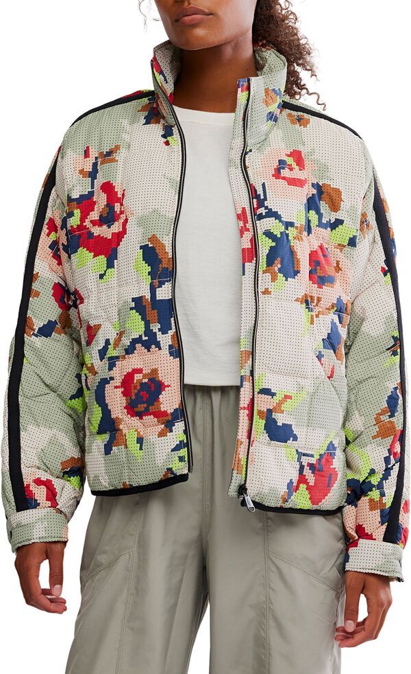 フリーピープル レディース アウター ジャケット・ブルゾン プリント FP Movement Womens Pippa Printed Packable Jacket Floral