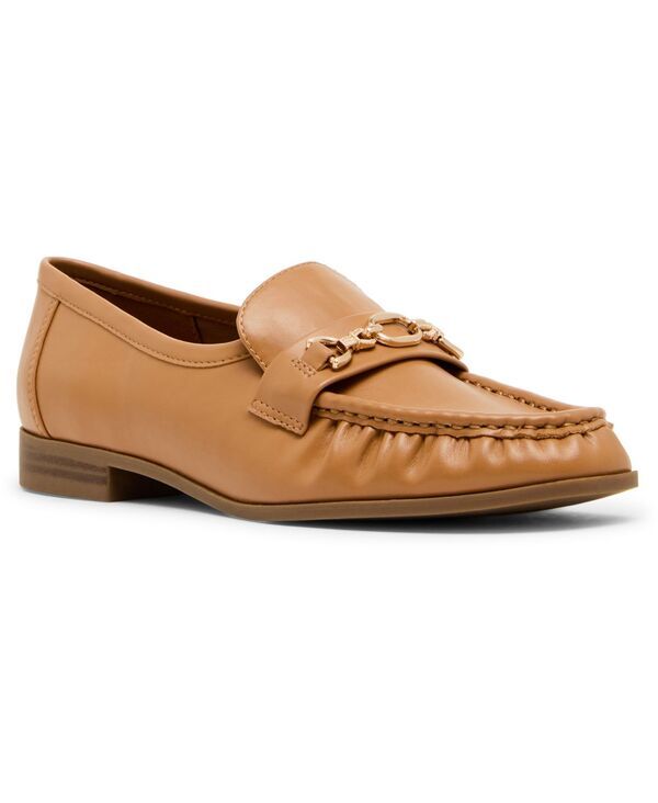 アンクライン レディース シューズ スリッポン・ローファー Anne Klein Womens Betterouched Slip On Loafers Camel キャメル
