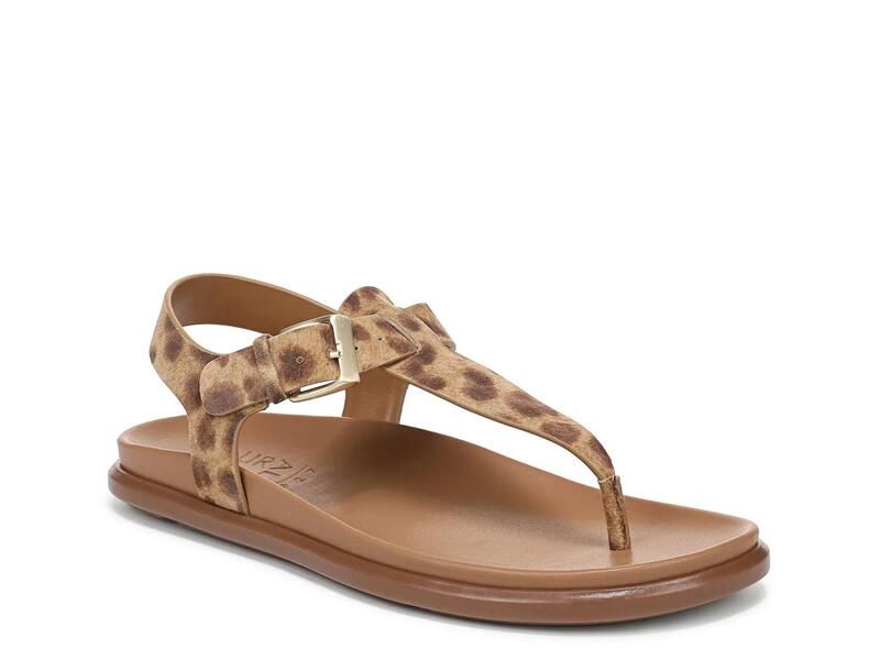 ナチュライザー レディース シューズ サンダル Naturalizer Fab Sandal Tan Leopard Print タン