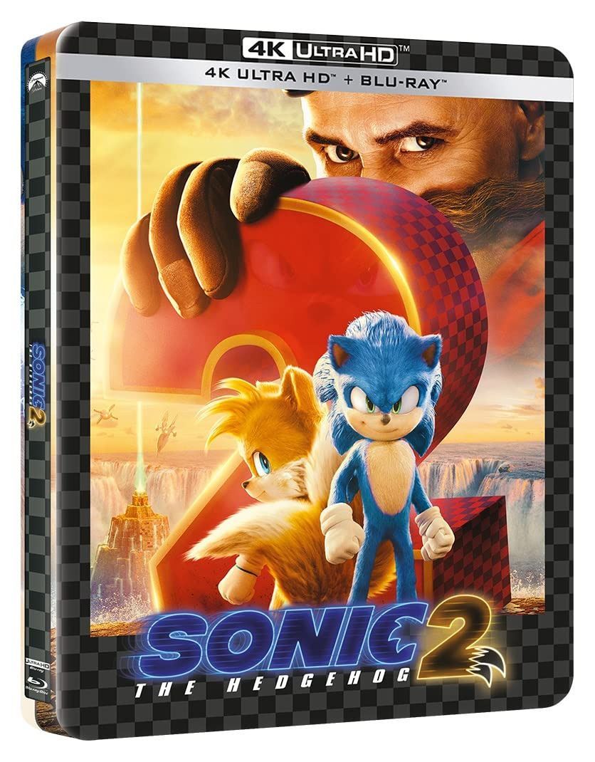 ソニック・ザ・ムービー/ソニック VS ナックルズ 4K Ultra HD+ブルーレイ スチールブック仕様 [4K ULTRA HD + Blu-ray]