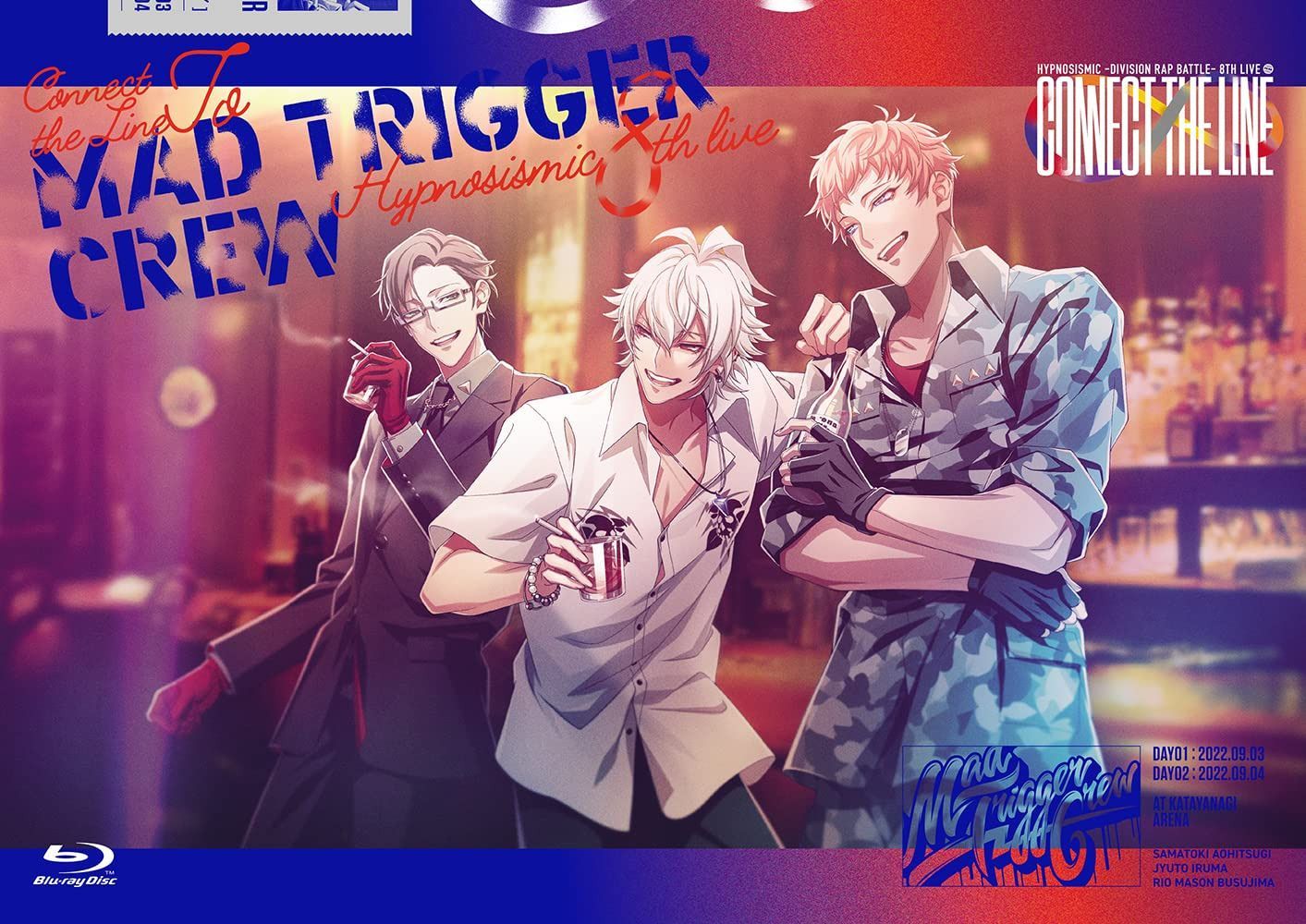 『ヒプノシスマイク ?Division Rap Battle- 8th LIVE CONNECT THE LINE to MAD TRIGGER CREW』 [Blu-ray]