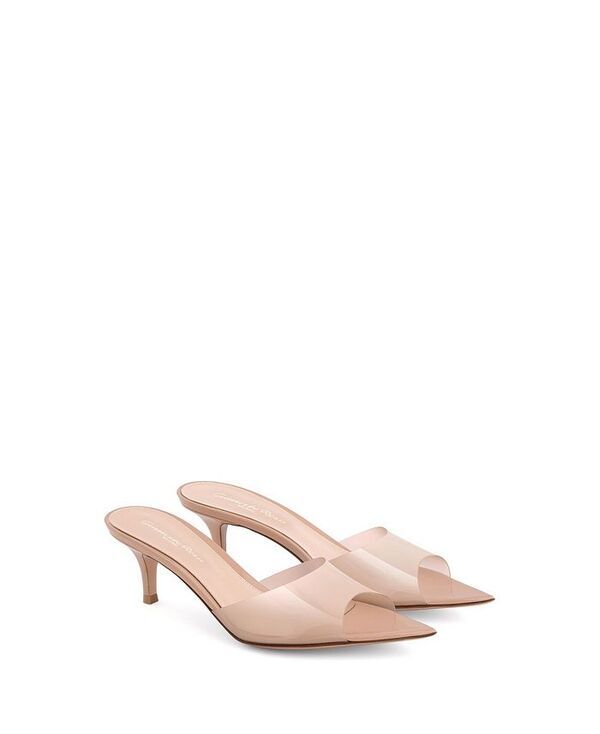 ジャンヴィト ロッシ レディース シューズ サンダル Gianvito Rossi Womens Elle 55 Mules Neutrals