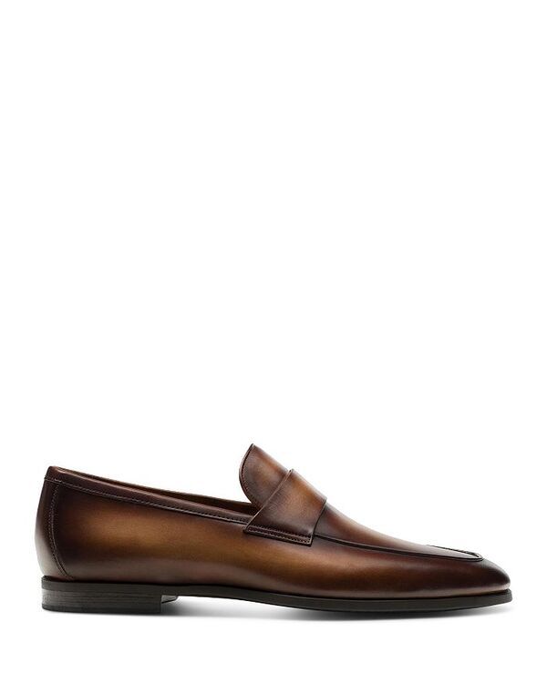 マグナーニ レディース シューズ スリッポン・ローファー Magnanni Mens Heros Apron Toe Loafers Exclusive Brown ブラウン