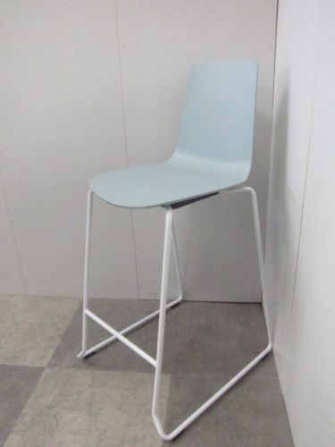 【中古品】コクヨ ミケットシリーズ ハイタイプミケットチェア K03S-0-383 ブルー