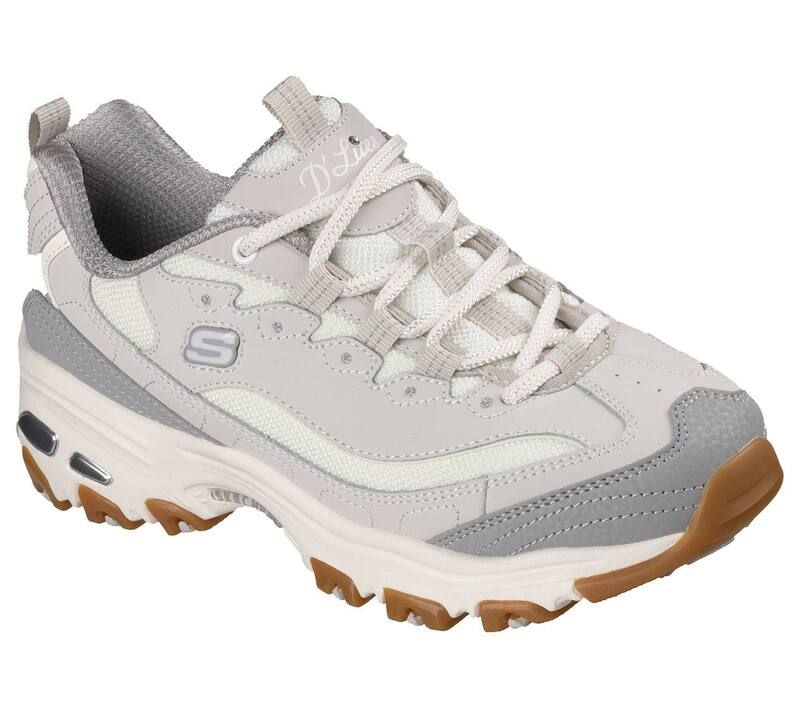 スケッチャーズ レディース シューズ スニーカー Skechers DLites Womenshoes Gray グレー