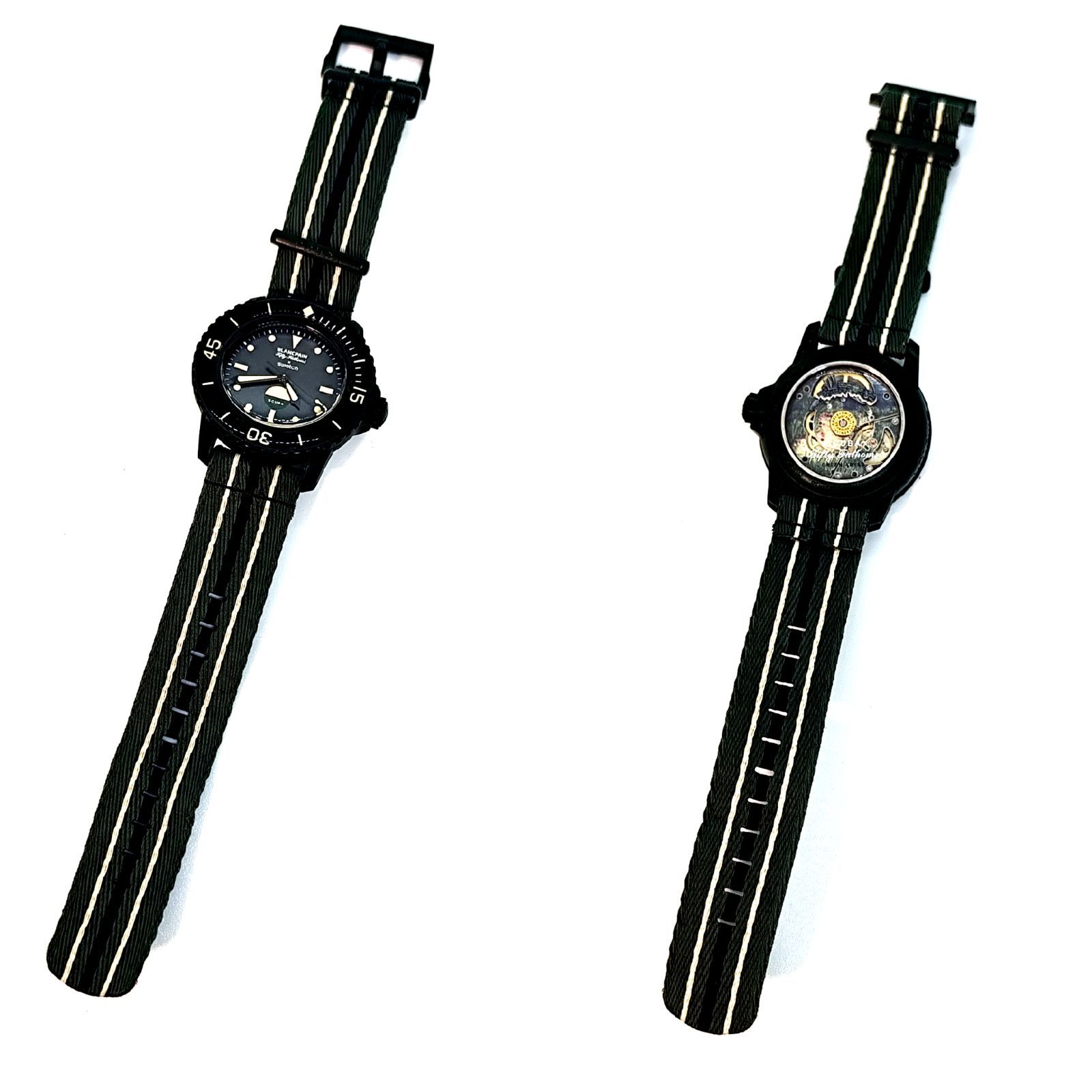 中古動作品】Blancpain × Swatch SCUBA FIFTY FATHOMS GREEN ABYSS 