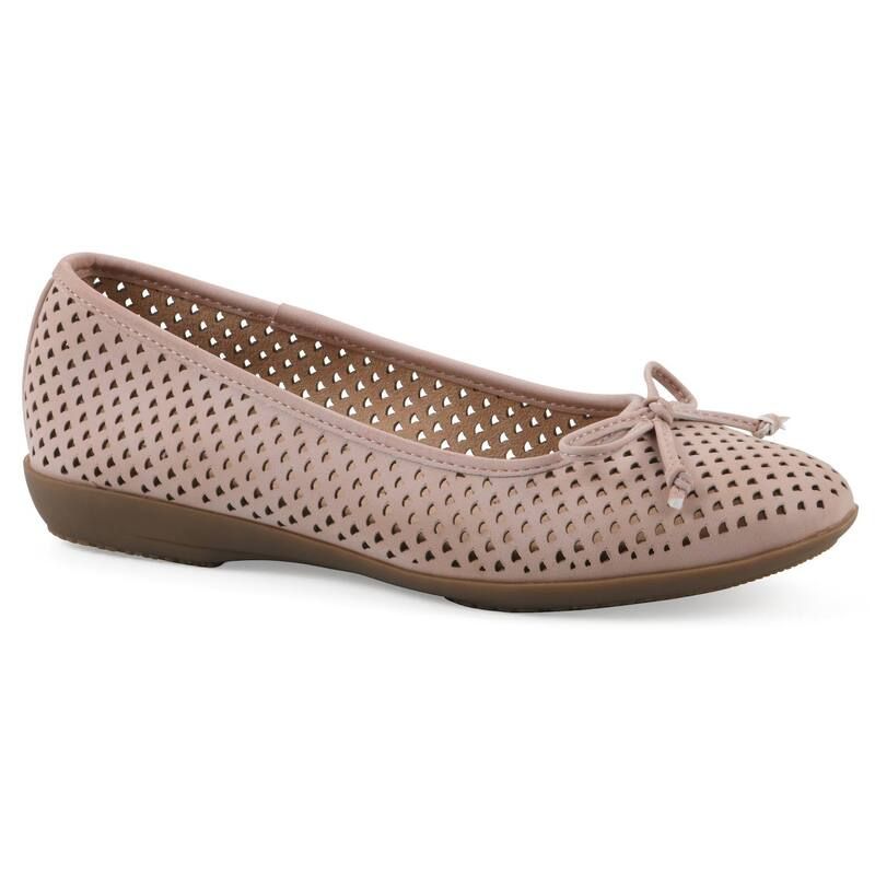 クリフバイホワイトマウンテン レディース シューズ サンダル Cliffs by White Mountain Carris Womens Ballet Flats Dusty Pink Smooth