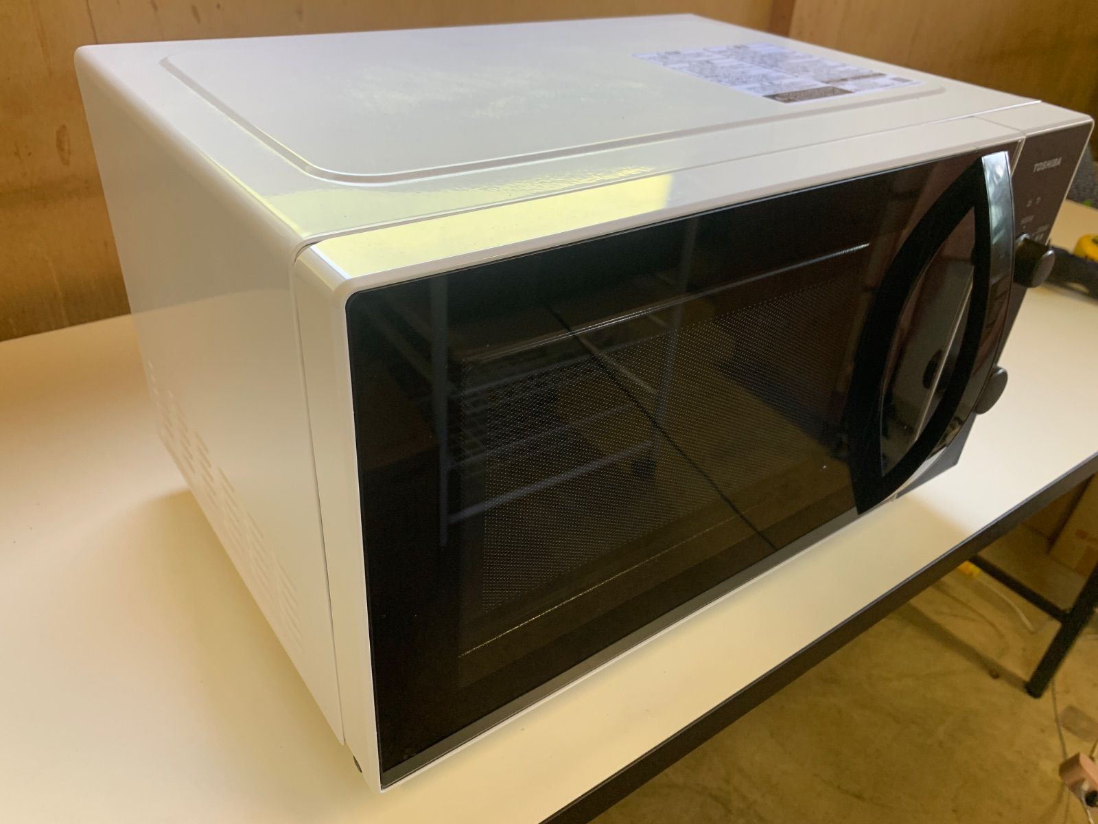 美品・動作確認済み】TOSHIBA(東芝) 家庭用電子レンジ ER-M17Y (W