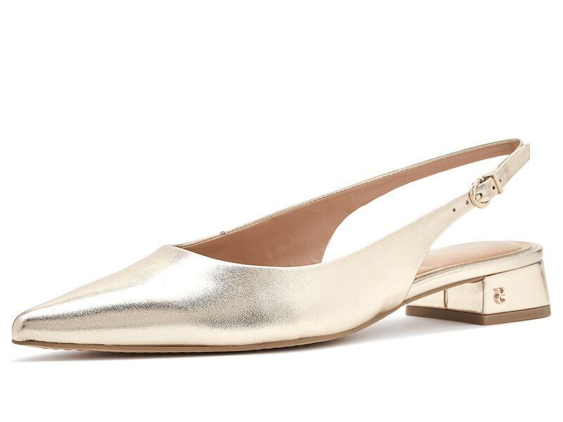 ヴィンスカムート レディース シューズ ヒール Vince Camuto Valiey Slingback Mulegyptian Gold ゴールド