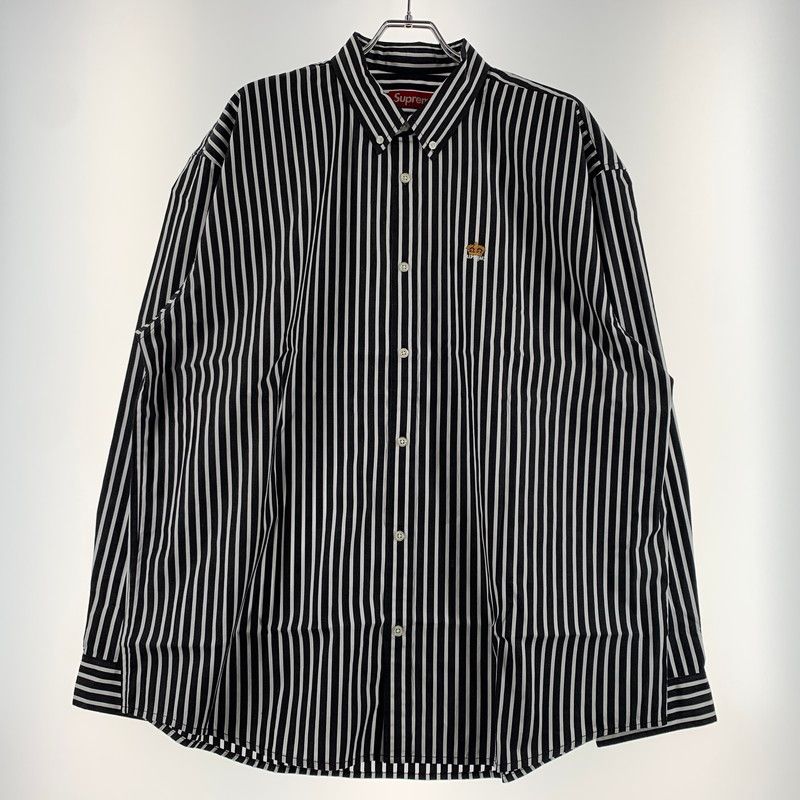 【中古品】 Supreme シュプリーム STRIPE L/S SHIRT ストライプ ロングスリーブ シャツ 長袖 トップス 【149-260613-ko-14-tei】