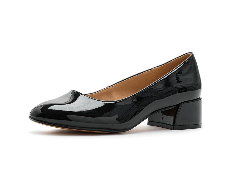 ジュルネ コレクション レディース シューズ ヒール Journee Collection Saarii PatentBlack ブラック
