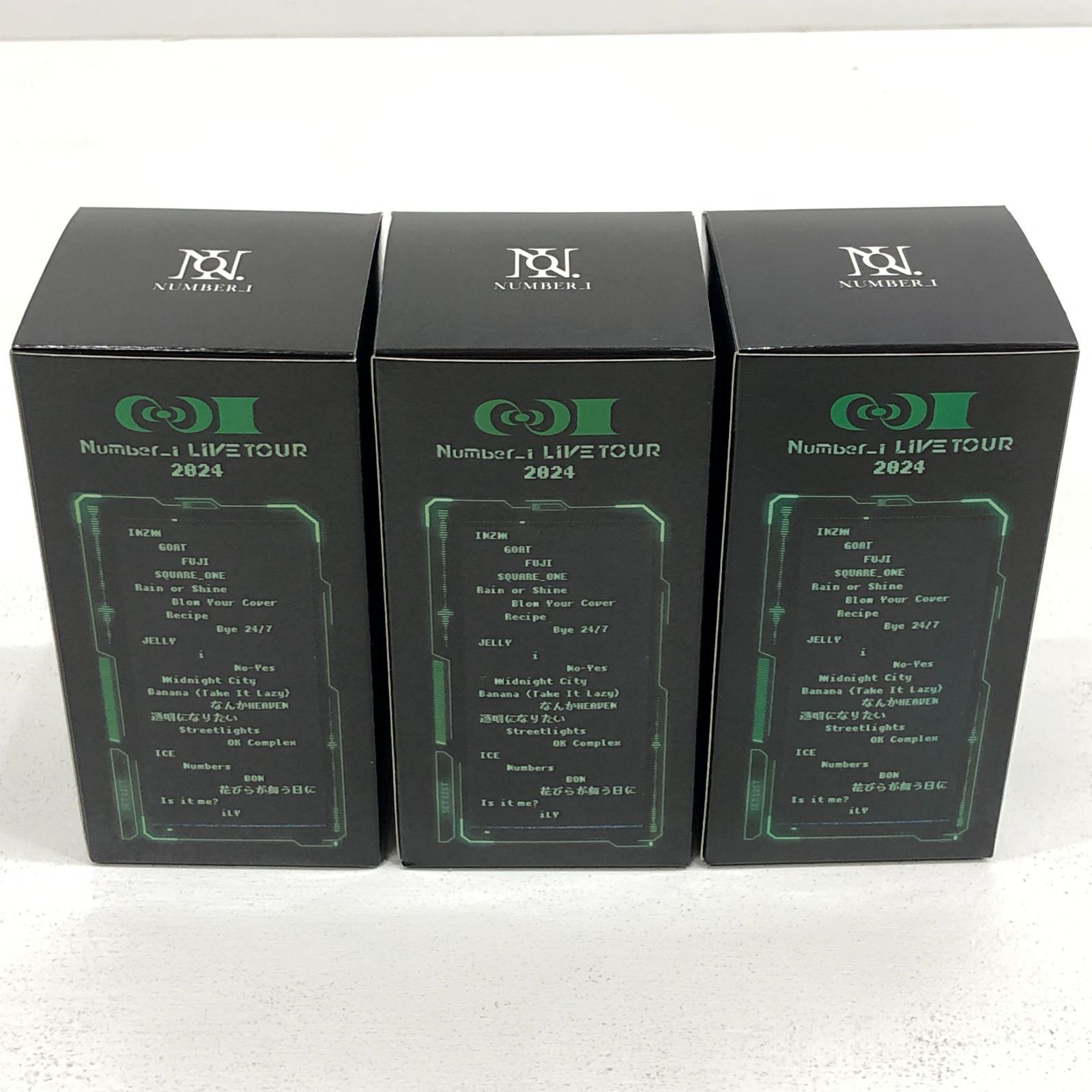 小牧店】未使用 Number_i フィギュア3体セット FC限定 ナンバーアイ