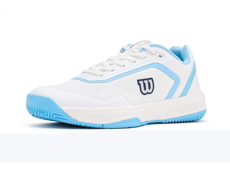 ウィルソン レディース シューズ スニーカー Wilson Courtglide WhiteAiry Blue ホワイト
