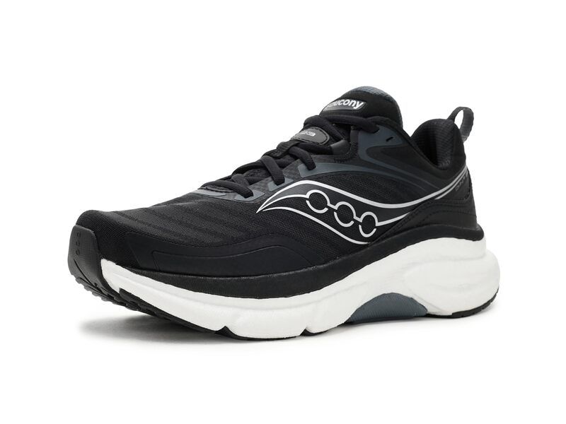 サッカニー レディース シューズ スニーカー Saucony Omni 23 St BlackSilver ブラック