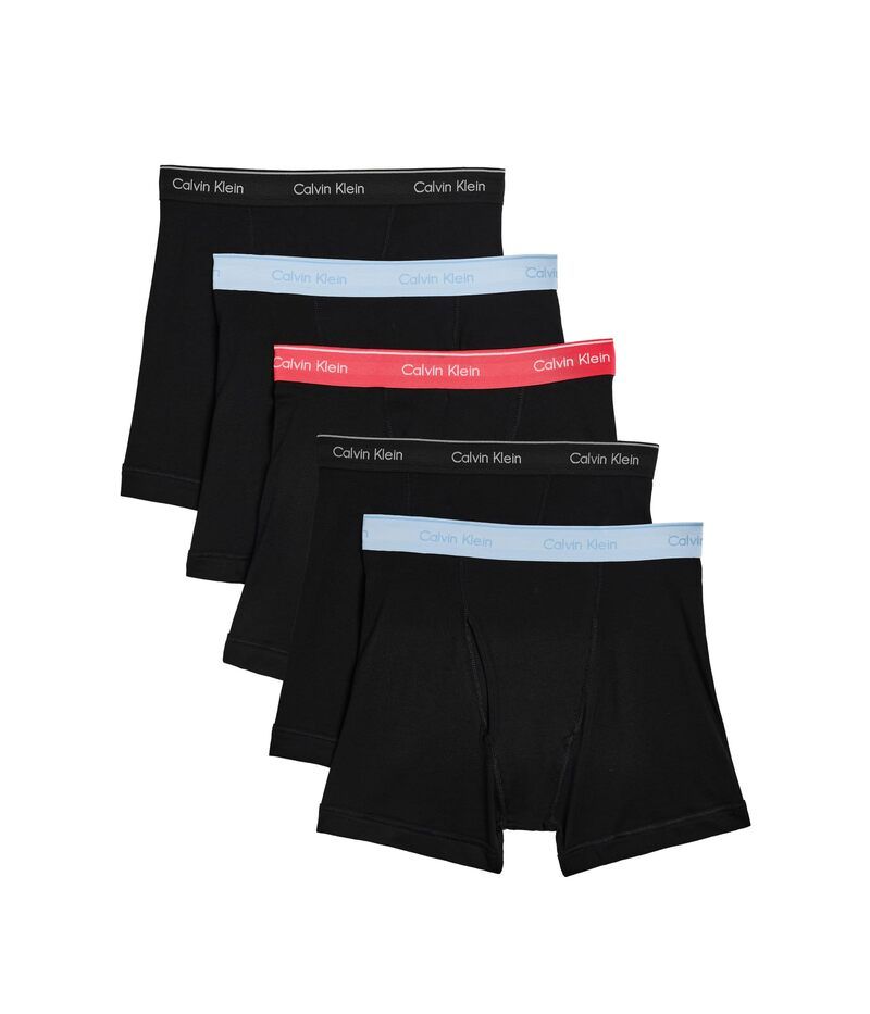 カルバン クライン アンダーウェア メンズ ボクサーパンツ コットン Calvin Klein Underwear Cotton Classics 5 Pack Boxer Brief Black B