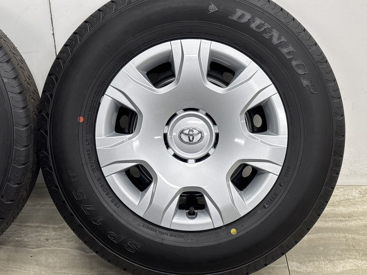 2026年製 新車外し品】トヨタ 200 ハイエース 純正 15in 6J +35 PCD139
