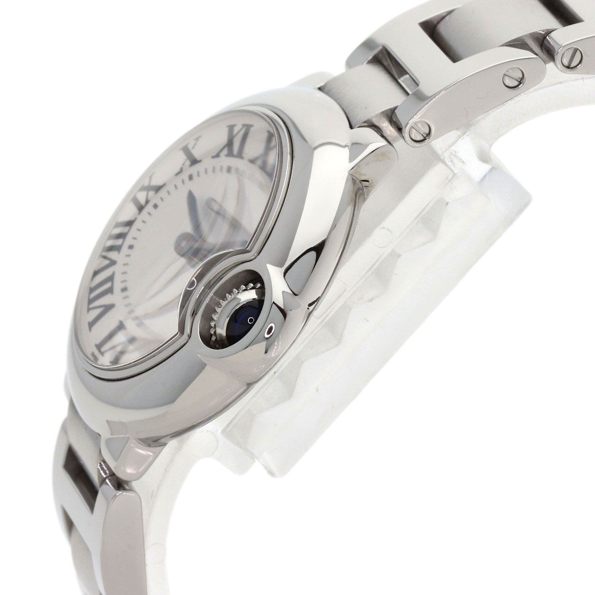 CARTIER カルティエ W69010Z4 バロンブルー SM 28mm 腕時計 SS SS
