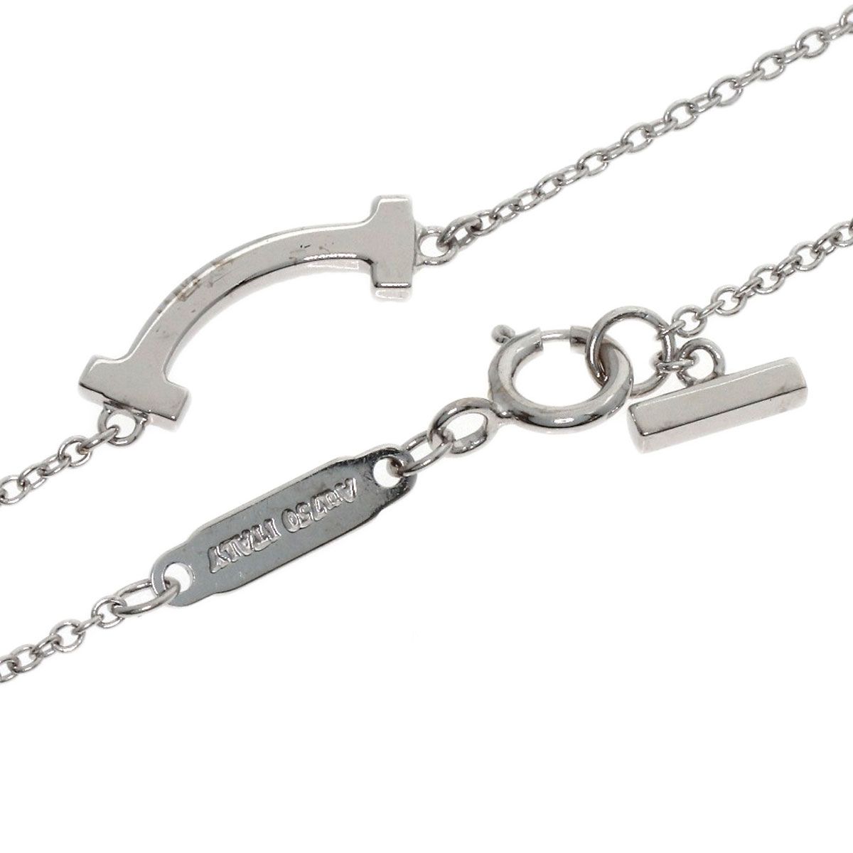 TIFFANY&Co. ティファニー Tスマイル ミニ ダイヤモンド ネックレス 