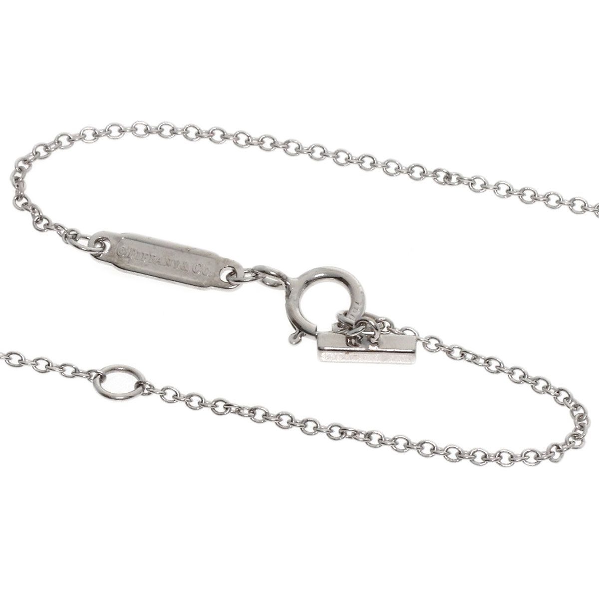 TIFFANY&Co. ティファニー Tスマイル ミニ ダイヤモンド ネックレス 