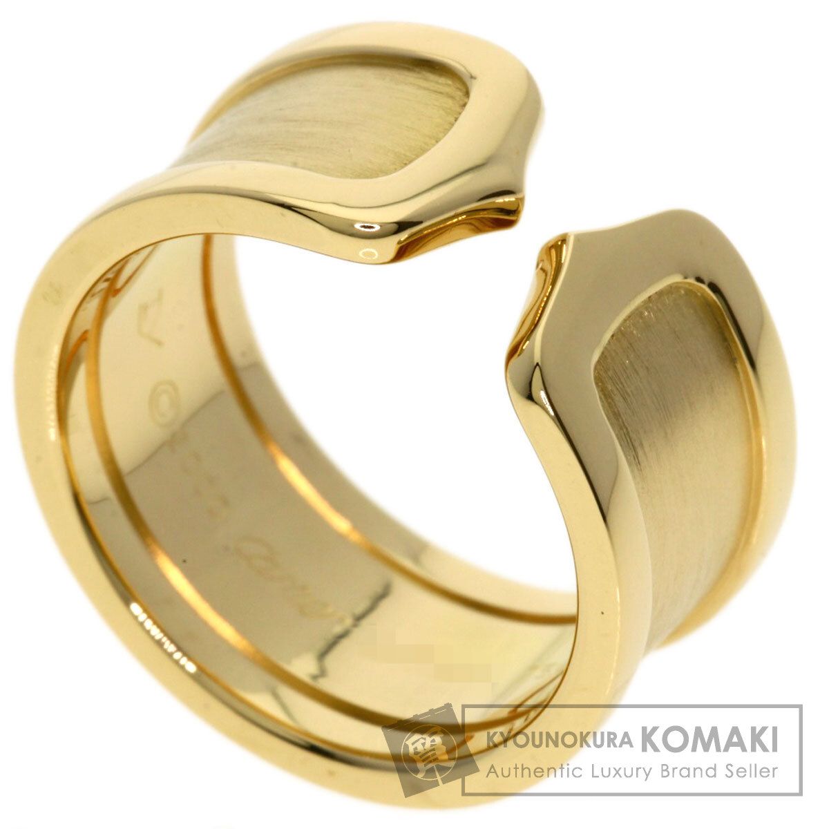 CARTIER カルティエ C2リング LM #52 リング・指輪 K18YG レディース [中古]