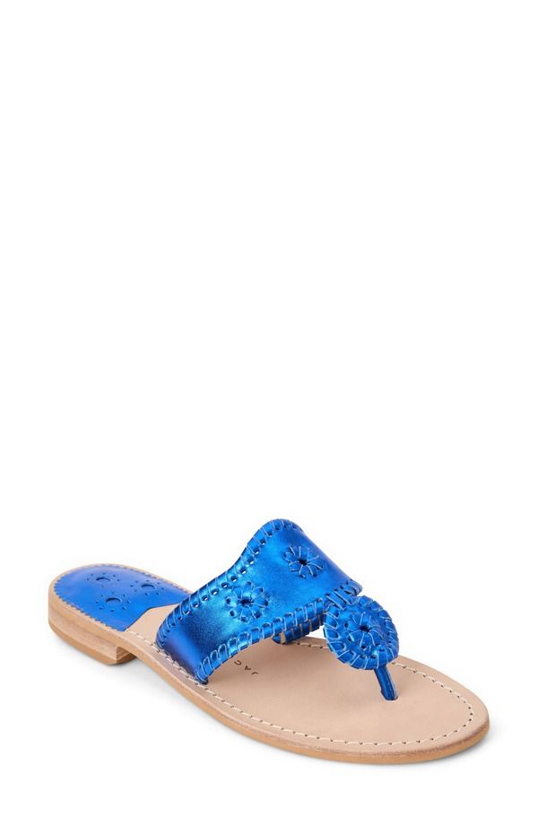 ジャックロジャース レディース シューズ サンダル Jack Rogers Jacks Flat Sandal Sapphire サファイア