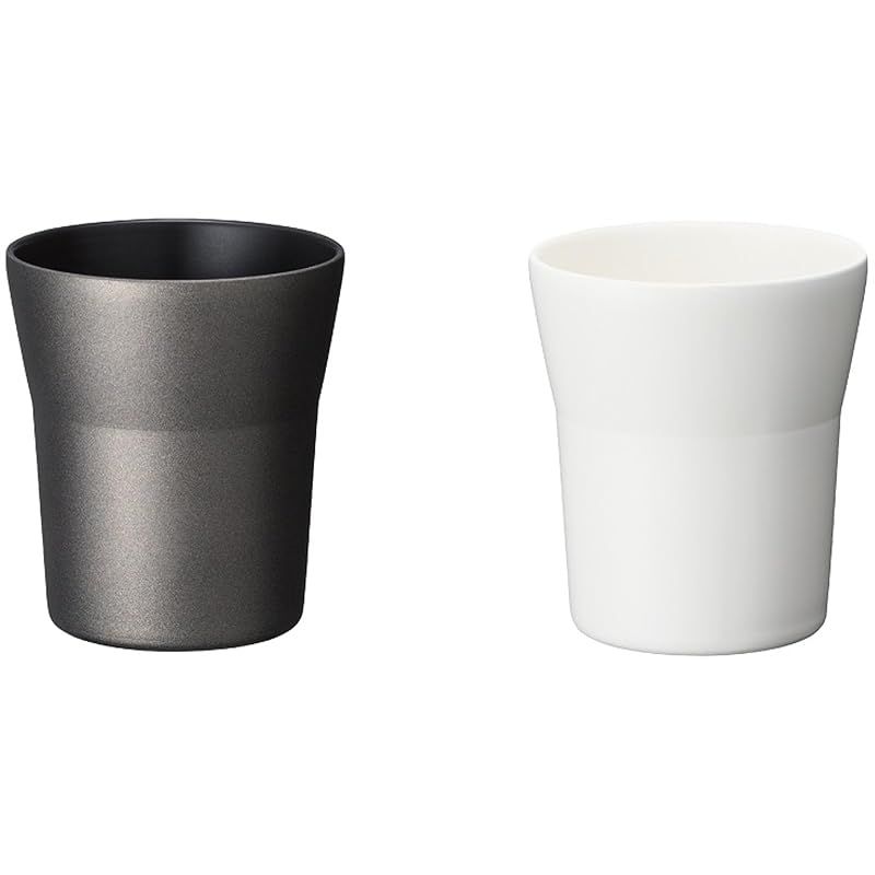 【新品】 京セラ セラミック 真空断熱 タンブラー 2個セット 300ml 陶器のような飲み心地 内外面セラミック加工 結露しない 保温 保冷 食洗機対応 CERAMUG セラマグ ブラック ホワイト 専用ギフト箱 Kyocera CTB-30WHBK-2P-